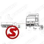 Mercedes-Benz Actros - Windgeleider rechts mp1 zdjecie 2