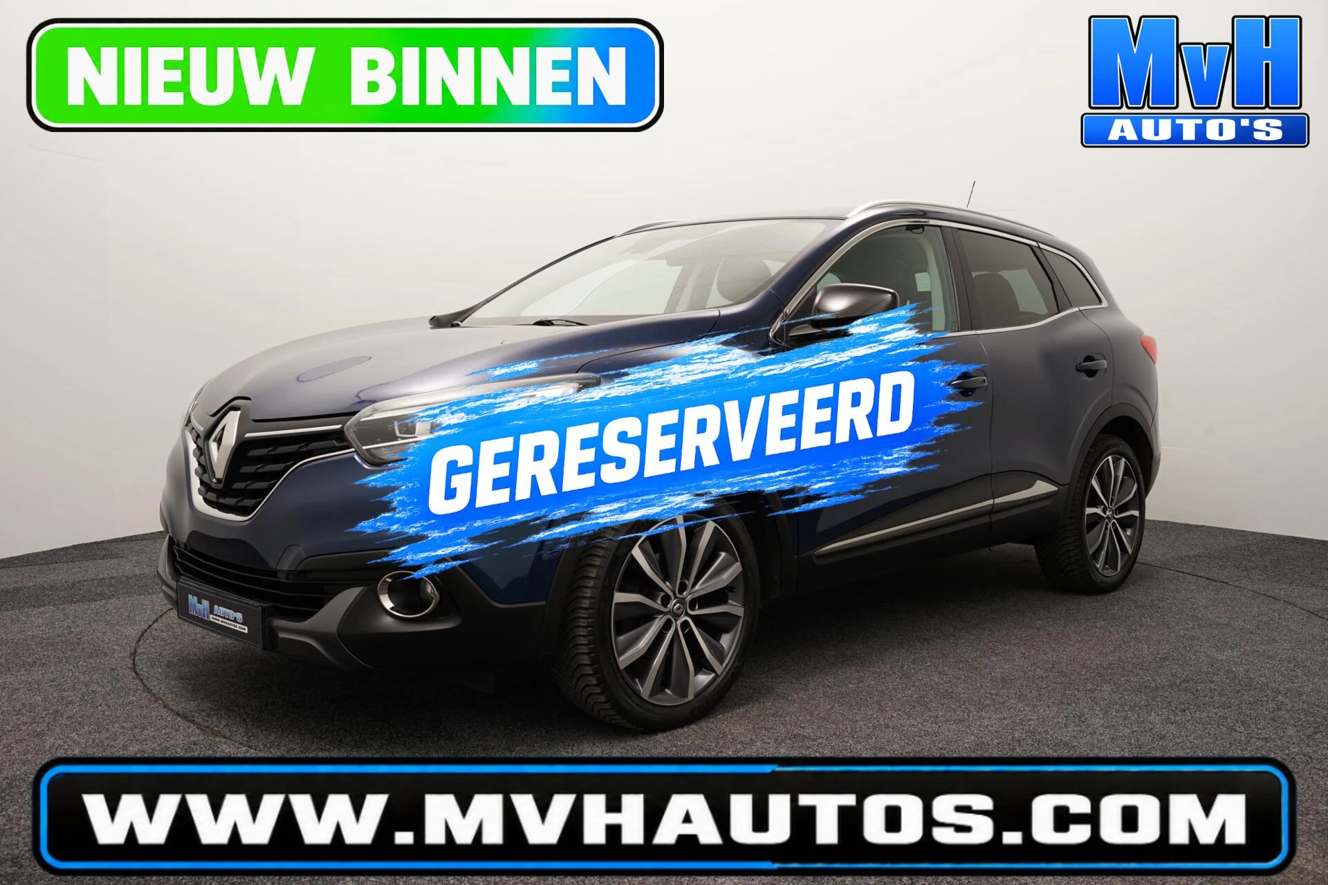 Renault Kadjar 2016 - 1.2 TCe Bose|TREKH|LED|STOELVW|BOSE|CLIMA|NAV afbeelding 1
