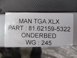 MAN TGX - 81.62153-5322 ONDER BED zdjęcie 3 miniatura