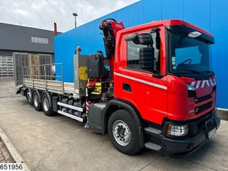 Scania G 2022 - 410 XT EURO 6e, CNG, 8x4, Retarder, Fassi zdjecie 3