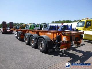 Dennison 4-axle container combi trailer (3 + 1 axles) 20-30-40-45 ft 2006 imagen 3 miniatura