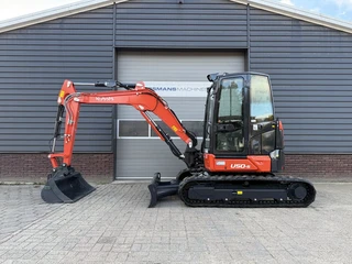 Kubota U50-5 HI SPEC minigraver NIEUW airco €885 LEASE 2025 afbeelding 3 miniatuur