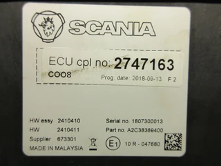 Scania - 2747163 // 2410410 // 2410441 COO8 ECU SCANIA NGS obrázek 3 náhled