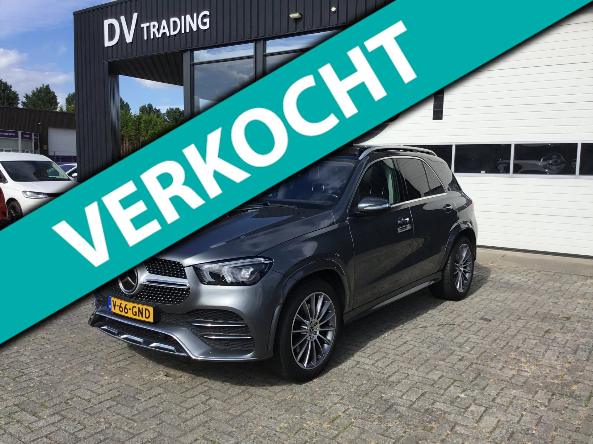 Mercedes-Benz GLE 2023 - 400 D 4MATIC GRIJS KENTEKEN image 1