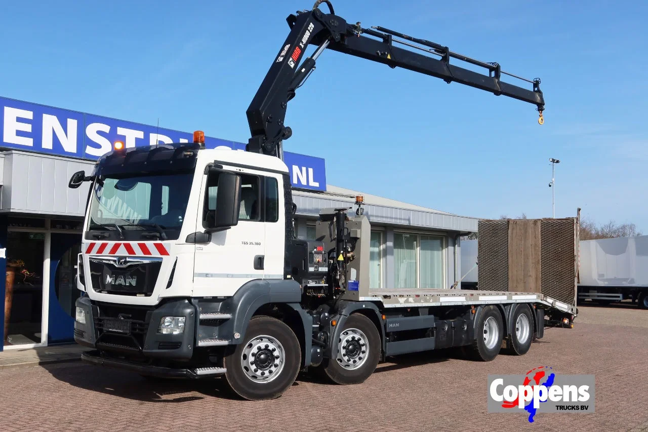 MAN TGS 2019 - 35.360 8x2 Oprijvrachtwagen + Hiab 228 E3 imagem 1