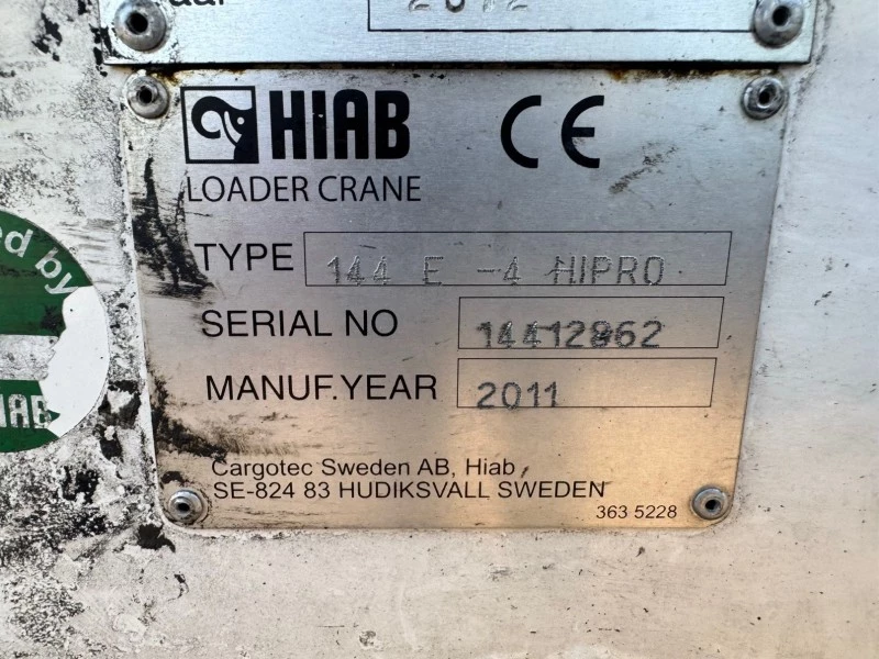 HIAB 2011 - 144E-4 HIPRO afbeelding 2