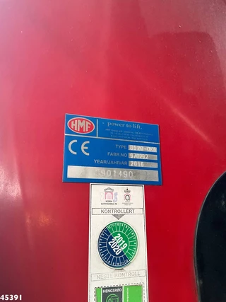 Volvo FH 2016 - 540 8x4 HMF 85 Tonmeter laadkraan + Fly-Jib Just 222.786 km! obrazek 30
