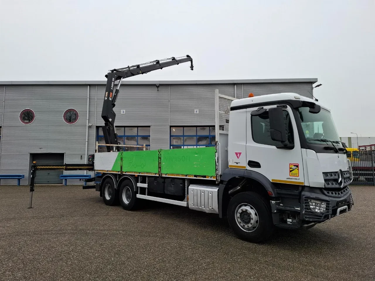 Mercedes-Benz Arocs 2640 2017 - / 6X4 / BOG AXLE / FULL-STEEL / HIAB X-HIDUO 188 B-3 / ROTATOR / REMOTE / PALLETHOOK / EURO-6 / 2017 afbeelding 5