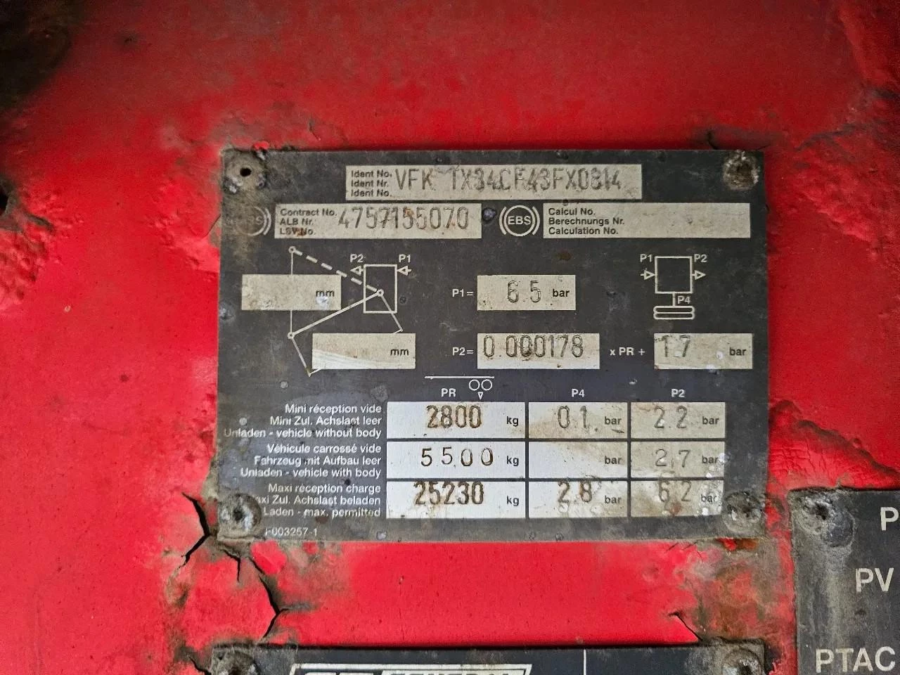 Fruehauf TX34 2005 zdjęcie 10