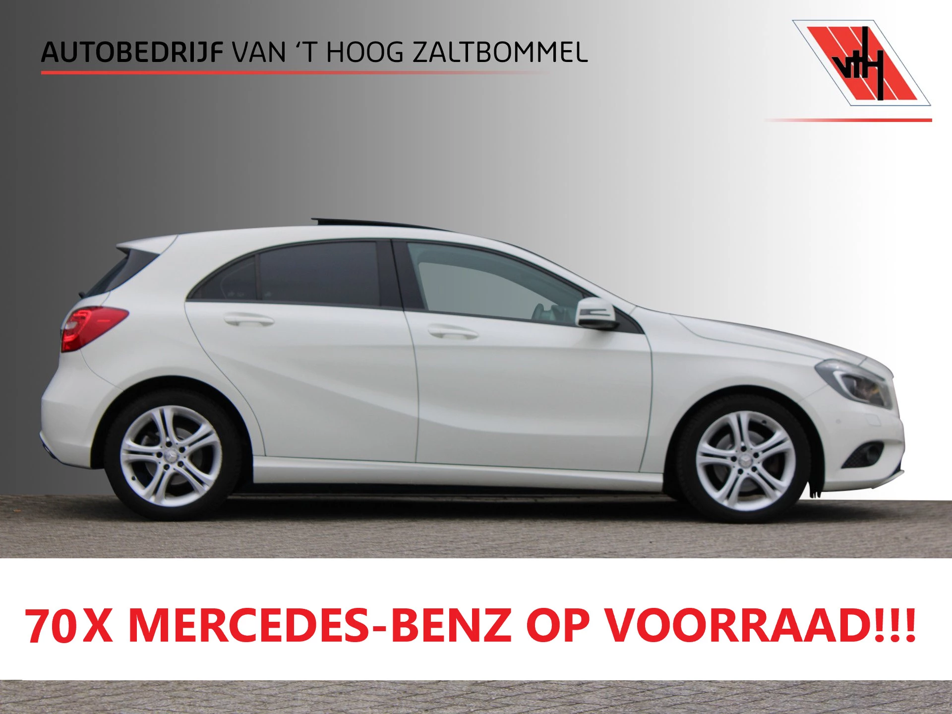 Mercedes-Benz A-Klasse 2013 - 180 AUT7 Ambition PANORAMADAK XENON NAVI 18'' afbeelding 1