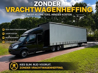 Iveco 50C17 2010 - Be trekker 12 TON EURO 5 / be oplegger jeeb-as schuifzeilen en venta