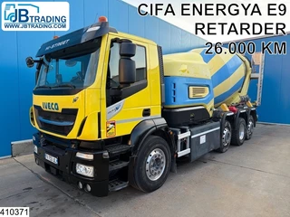 Iveco Stralis 2021 - 8x2, EURO 6, CIFA 9m3, CNG, Retarder te koop