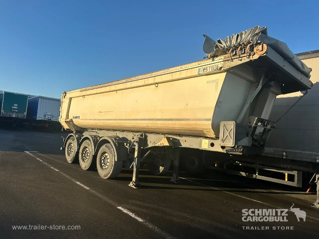 Schmitz Cargobull Semitrailer Tipper Steel half pipe body 2016 afbeelding 1