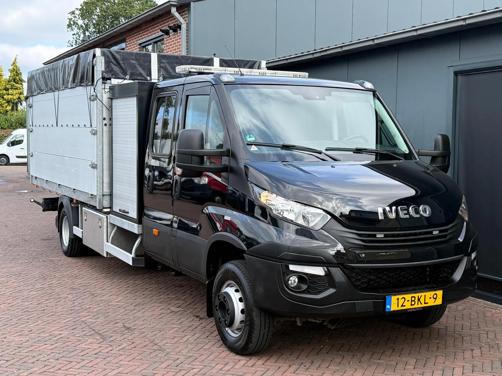 Iveco Daily 2018 - 70C18 Kipper Dubbel Cabine C1 16 Ton Samenstel Vangmuil afbeelding 1