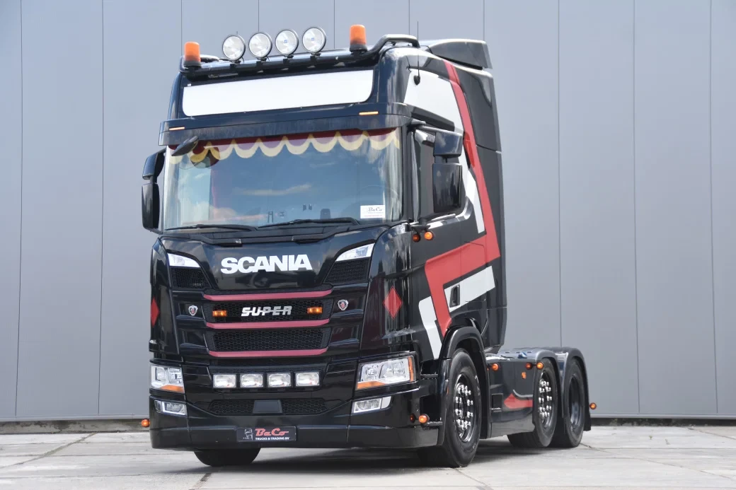 Scania R 2019 - R450 NGS 6x2/4 - NEW TACHO - RETARDER - 681 TKM - ACC - NAVI - LEATHER SEATS - 2 x FUEL TANKS - TOP CONDITION - afbeelding 1
