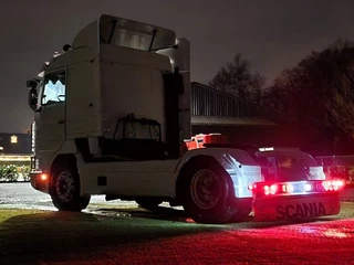 Scania R 1997 - R143-500 V8 4x2 Streamline - Retarder - Leather - Alloy wheels - Custom Bumper - Airhorns - Lightbar image 41
