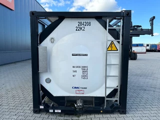 CIMC N/A 2022 - NEW / UNUSED,  for  FOOD STUFF or CHEMICAL, 20FT ISO,  25.030L, L4BN, UN Portable, T11, test: 1-2027 imagen 6