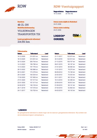 Volkswagen Transporter 2008 - Kombi 2.5 TDI 9 PERS. MARGE AUTOMAAT AIRCO imagen 9