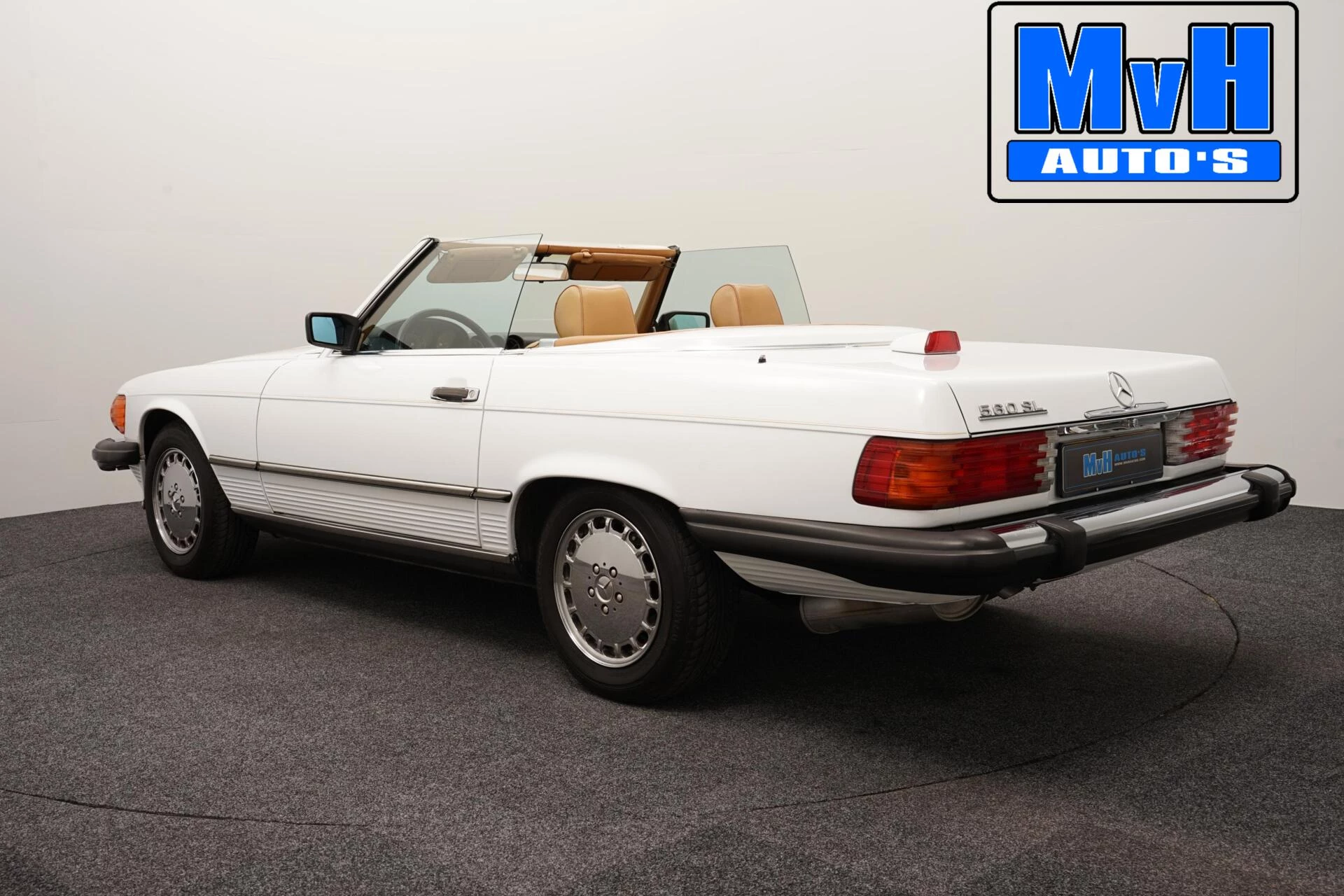 Mercedes-Benz SL 1987 - 560 SL|Roestvrij-Californische klassieker afbeelding 23