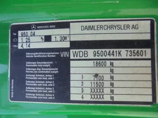 Mercedes-Benz Actros 2003 - 1831 Bitumensprayer image 39