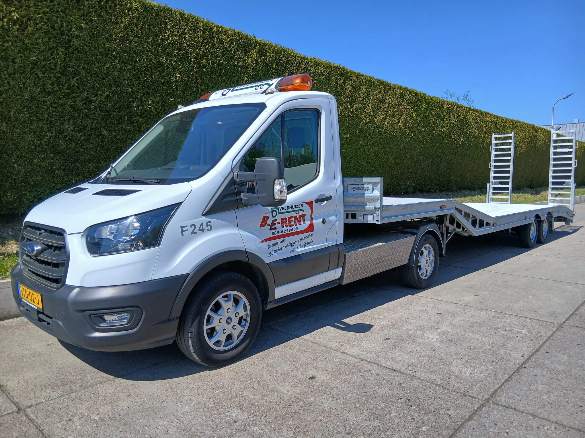 Ford Transit 2023 - + semi-dieplader 9,0 m. obrázek 1