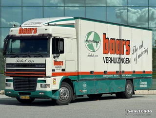 DAF XF 95.380 1999 - SPACECAB EURO 2 MANUAL GEARBOX AIRCO 542.000 KM DRUM BRAKES HOLLAND-TRUCK te koop