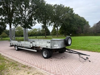 Kuiper KD7002 2009 - schamel aanhangwagen luchtgeremd 7 TON afbeelding 2 miniatuur