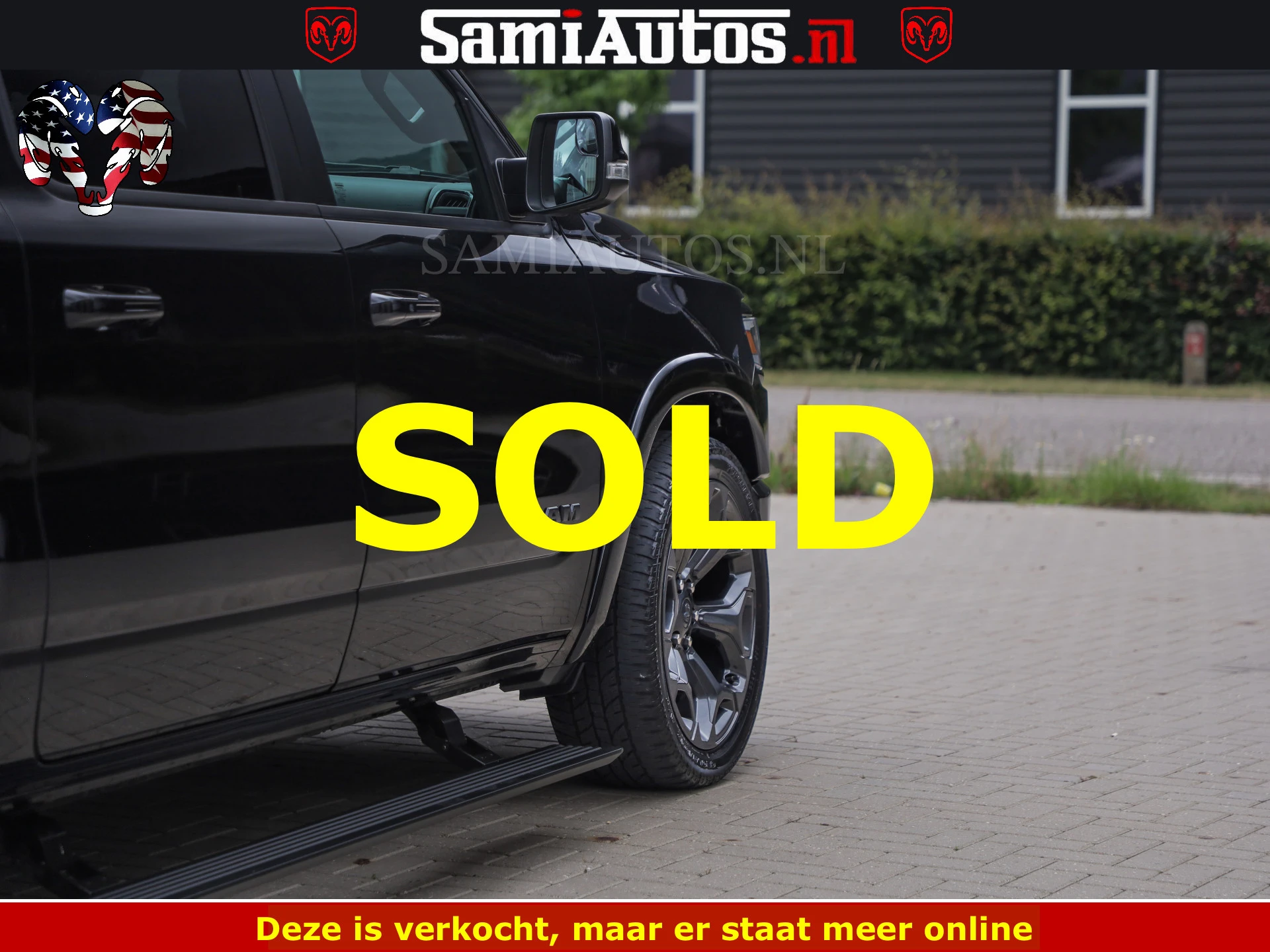 Dodge Ram 1500 2022 - LIMITED NIGHT | BOM VOL | HUD | MWK | LUCHTVERING | PANODAK | afbeelding 56
