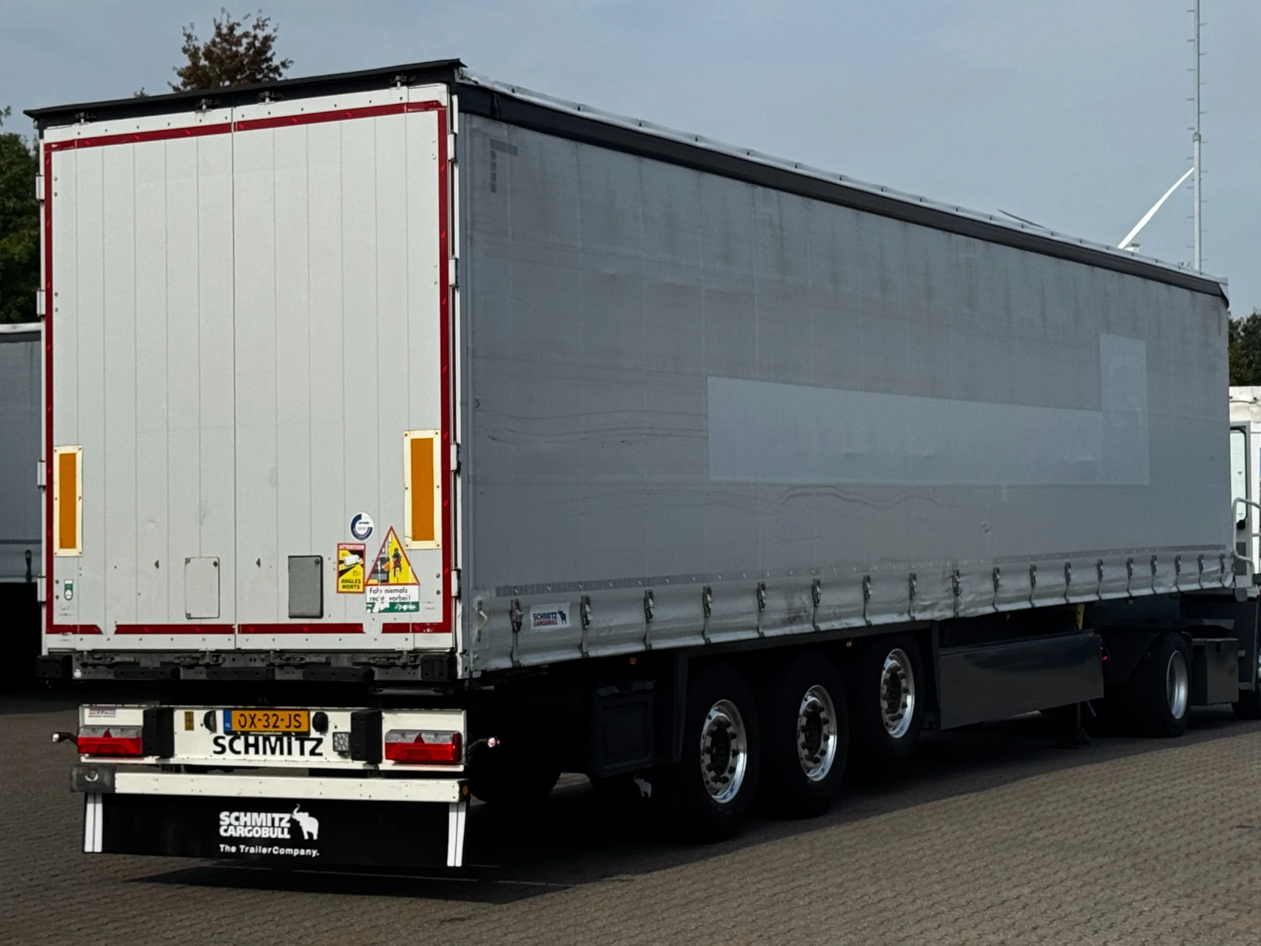 Schmitz Cargobull SCS 24/L - 13.62 E B 2016 - Schuifzeil -dak / Rotos-Disc / Lift-As / Alcoa afbeelding 1