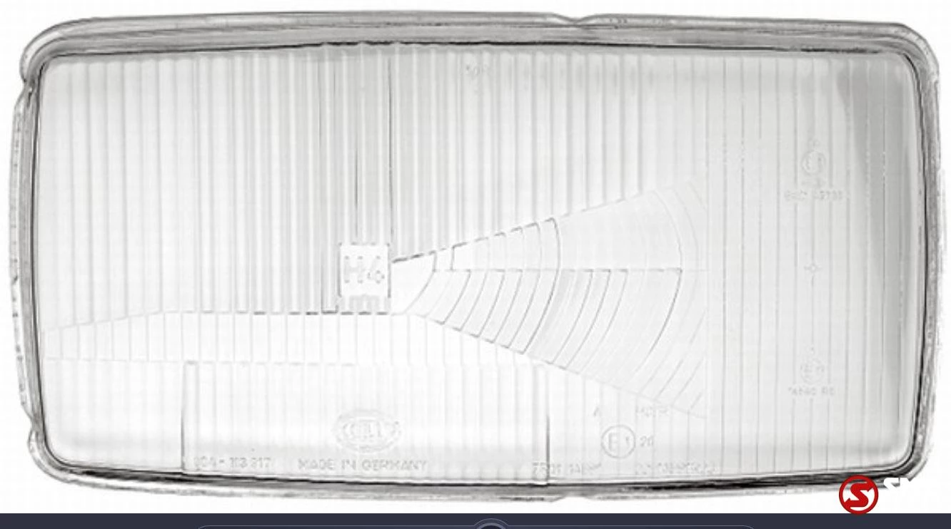Mercedes-Benz - Koplampglas hella H4 rechts Mercedes SK Bild 1