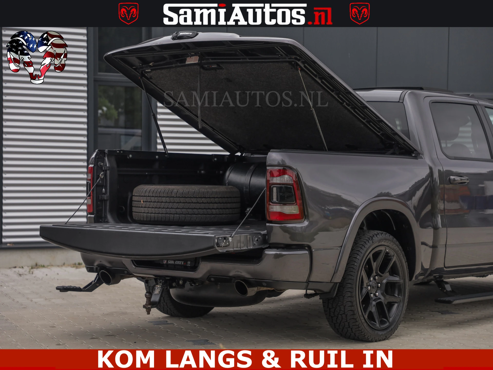Dodge Ram Pick-Up 2023 - SPORT LARAMIE 5.7 V8 HEMI | LUCHTVERING | 2023 | PANODAK | GROOTSCHERM | DC | TOP KLEUR GRANITE | afbeelding 27