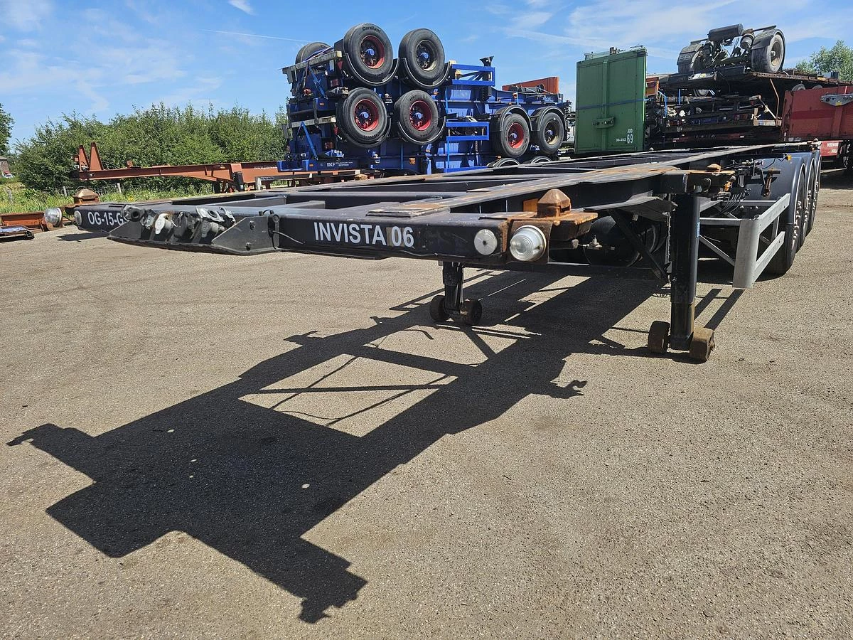 DESOT DSTO-2001-SSR-99L| adr CHASSIS 20/30 FT| 3940 KG | APK 10-12-2025 | HOLLAND CHASSIS. DAF DISC. 2000 afbeelding 5