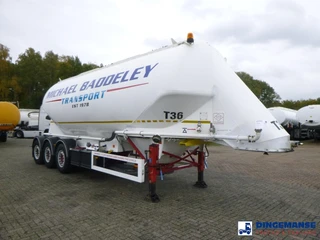 Feldbinder Powder tank alu 40 m3 / 1 comp 2004 imagen 2 miniatura