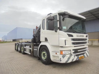 Scania P 2016 - P370 8X2 HAAK + KRAAN NL TRUCK LOW KM immagine 29