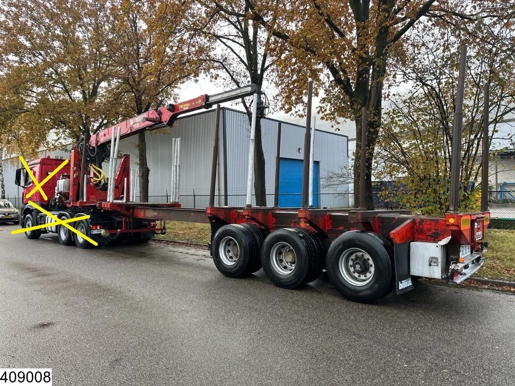 Billaud 2007 - Chassis Wood transport, Steel suspension, Extendable afbeelding 7