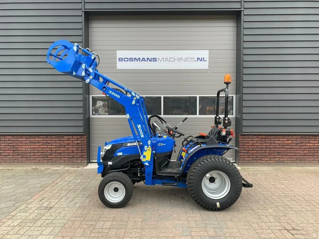 Solis 26 4WD 24.5 PK minitractor NIEUW + frontlader / GAZONBANDEN 2026 afbeelding 1