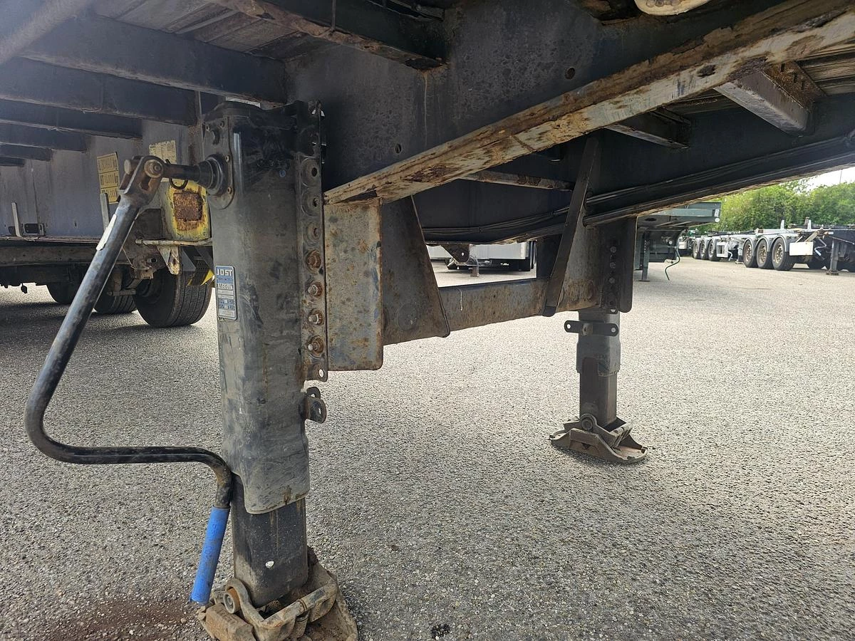 Van Hool 3B0073 | 3 AXLE FLATBED 13.60 MTR TWISTLOCKS FOR CONTAINER 40 FT 2 X20 FT BPW DRUM | 2 PIECES 2009 obrázek 11