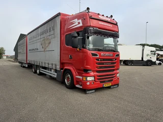 Scania R 2015 - R410 6X2 komplett mit 2015 Pacton Anhanger / Smart tacho afbeelding 2 miniatuur