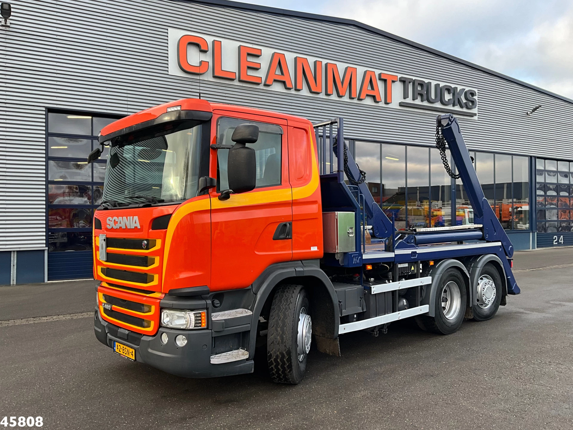 Scania G 2016 - 490 6x2 Euro 6 VDL 18 Ton portalarmsysteem obrázek 1