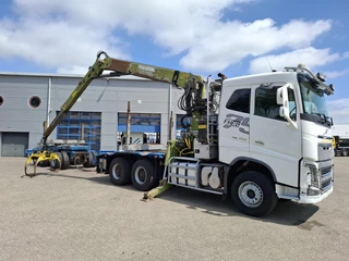 Volvo FH 2016 - 16.750 / LOGGING TRUCK / 6X4 / VEB+ / RETARDER / 2XBIG AXLE / FRIEDERICH 281SL / 9 METER / 596187 KM / 3AXLE DOLLY / 9TON BPW AXLES / AUTOMATIC / EURO-6 / 2016 bild 3