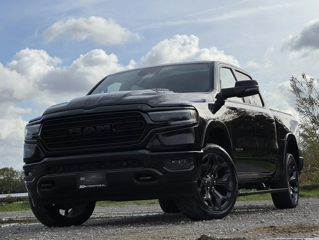 Dodge Ram 1500 2023 - LIMITED NIGHT 5.7L V8, 2024MY, 1E EIG, DEALER ONDERH, DIG CLUSTER, DIG MIRROR, PANO, LUCHTV, BLIS, ACC, 360, HUD afbeelding 1