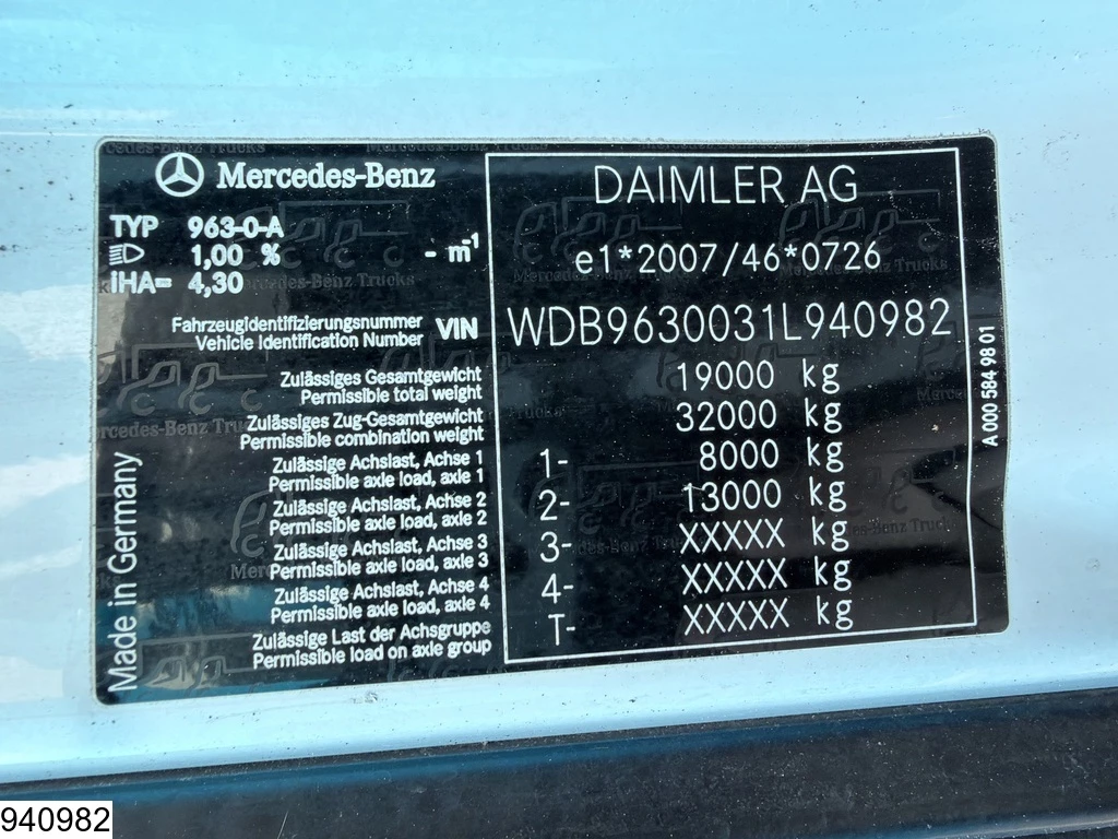 Mercedes-Benz 2015 - Antos 1827 EURO 6 imagen 8