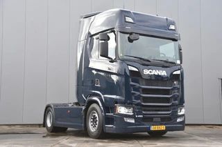 Scania S 2021 - S450 NGS 4x2NB - NEW TACHO - EURO 6 E - RETARDER - 743 TKM - FULL AIR - PARK. AIRCO - NAVI - 2 x FUEL TANKS - LED LIGHTS - GOOD CONDITION - afbeelding 2 miniatuur