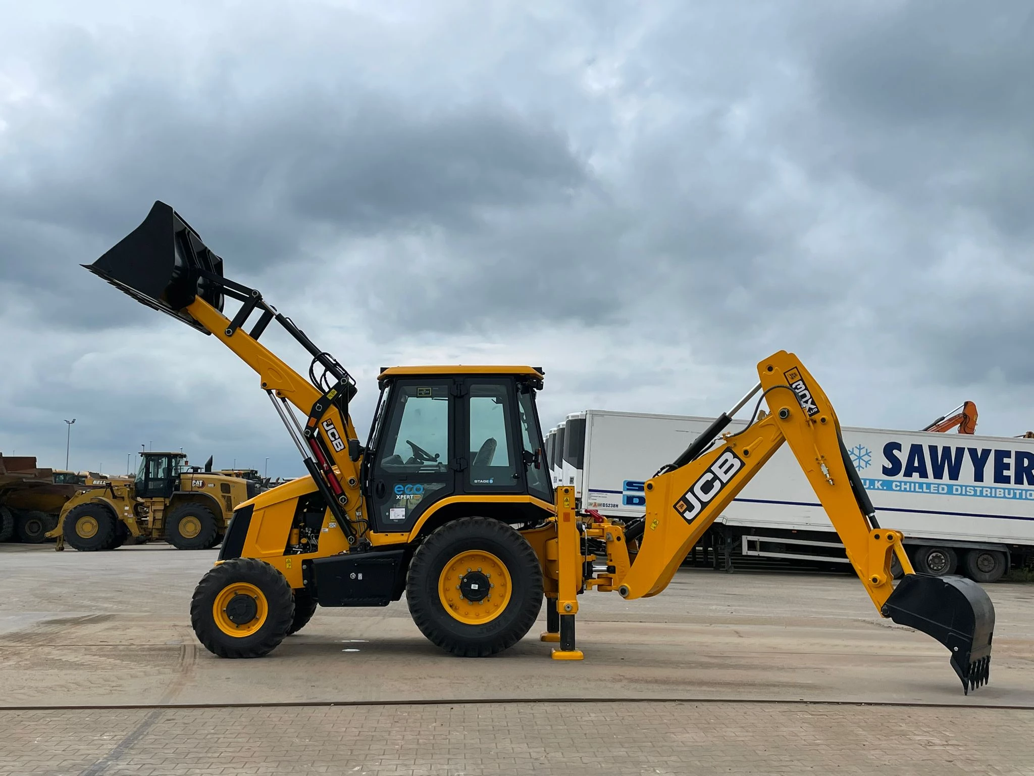 JCB 3DX 4x4 A/C Hammerlines 2026 afbeelding 11