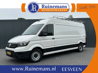 Volkswagen Crafter 2017 - 2.0 TDI 141 PK E6 / L4H3 / INRICHTING / IMPERIAAL + TRAP / 3 TONS TREKHAAK / CAMERA / AIRCO te koop
