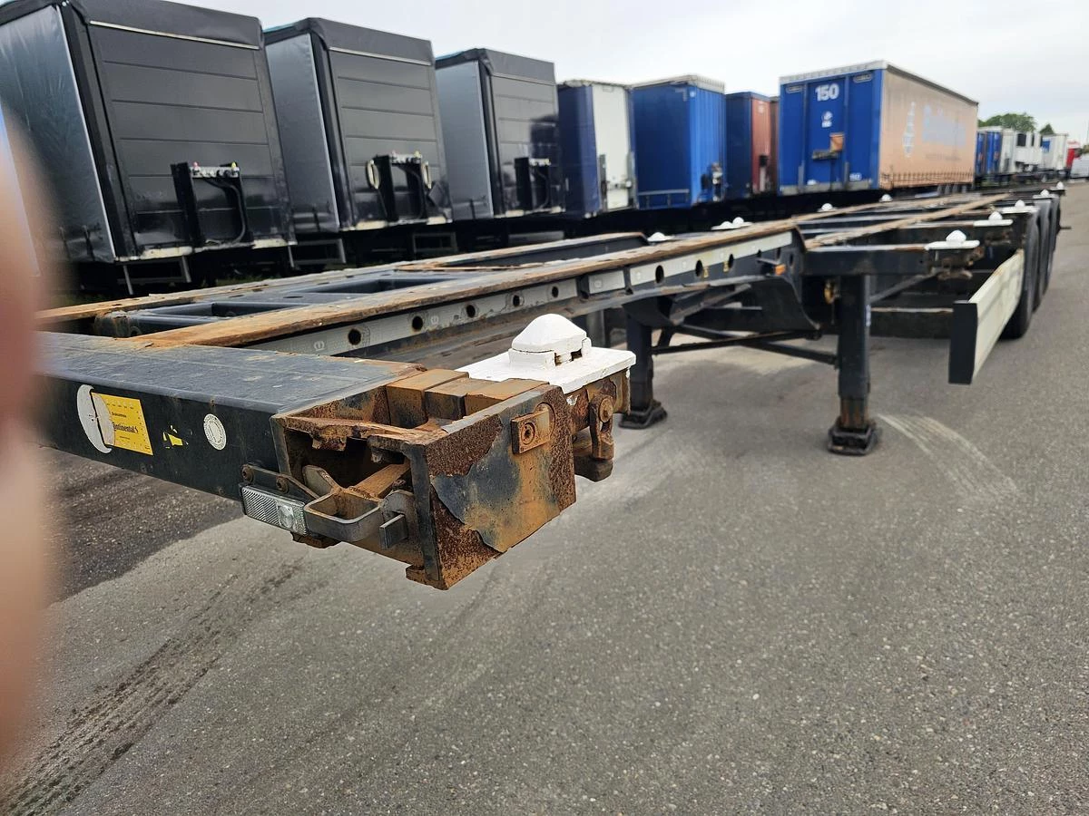 Krone SD | 40 FT|2 X 20 FT | BACK SLIDER |HIGHCUBE.| APK /TUV 24-03-2027 |5 PIECES. 2015 изображение 28