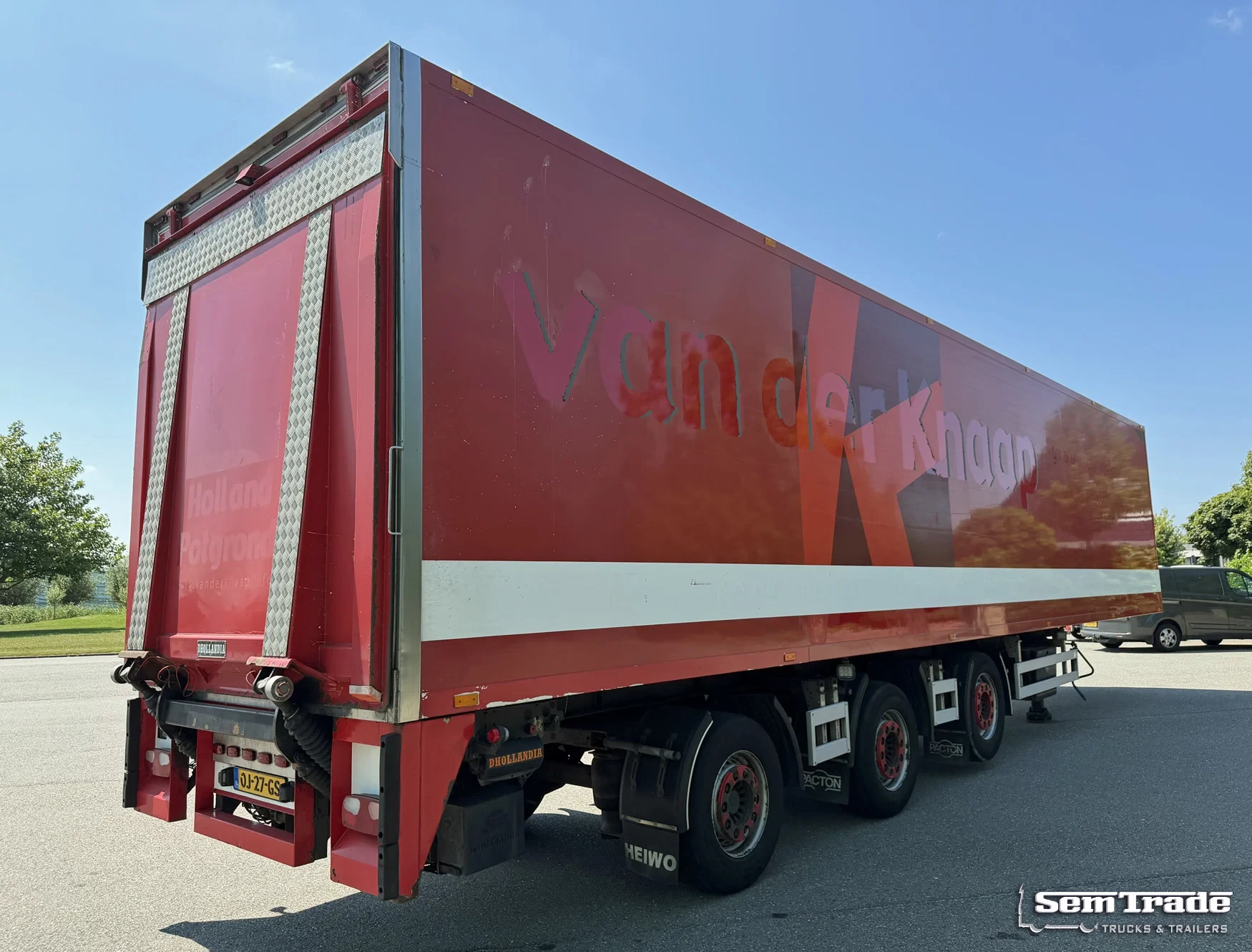 Pacton 2006 - HEIWO DHOLLANDIA 3500 KG. TAIL LIFT STEERING AXLES DISC BRAKES NL-TRAILER obrázek 5