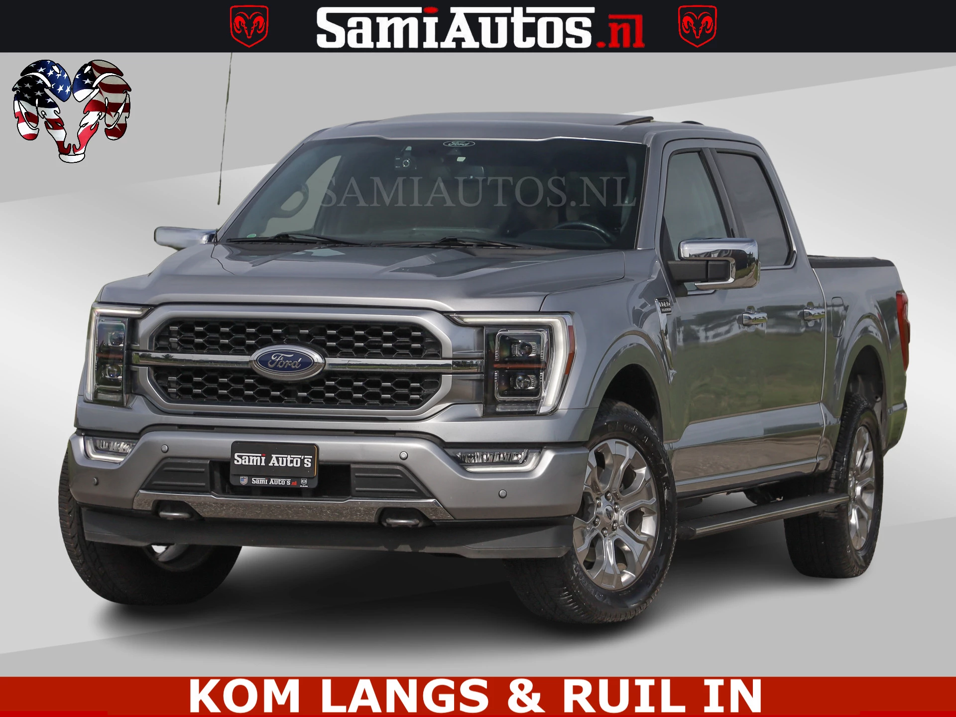 Ford F-150 2021 - PLATINUM | MASSAGE | PANO | GROOTSCHERM | COMFORT STOELEN | ADAPTIVE CRUISE | DC | DUBBELE CABINE | immagine 1