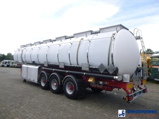 Van Hool Chemical tank inox L4BH 37.9 m3 / 7 comp 1999 afbeelding 3 miniatuur