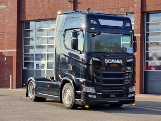 Scania S 2019 - S500 NGS Highline 4x2 - Full spec - Retarder - Night clima - Leather - Full air - Led - 2x tank te koop